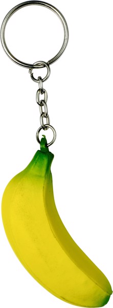 PU foam key holder - Yellow / Green
