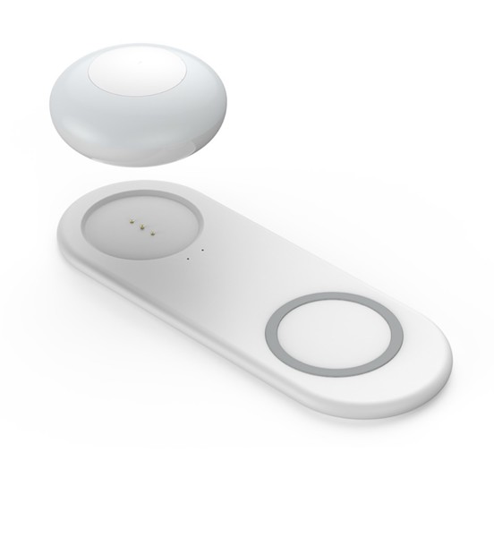 Wireless charger with night light