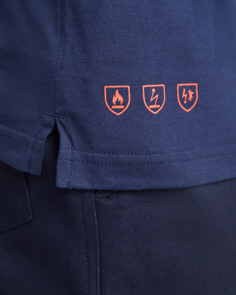 Polo Ignífugo Santana - Marino / XL