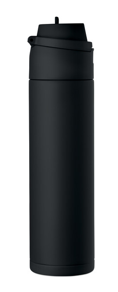Dvojstenná fľaša 500 ml Toien Two - Čierna