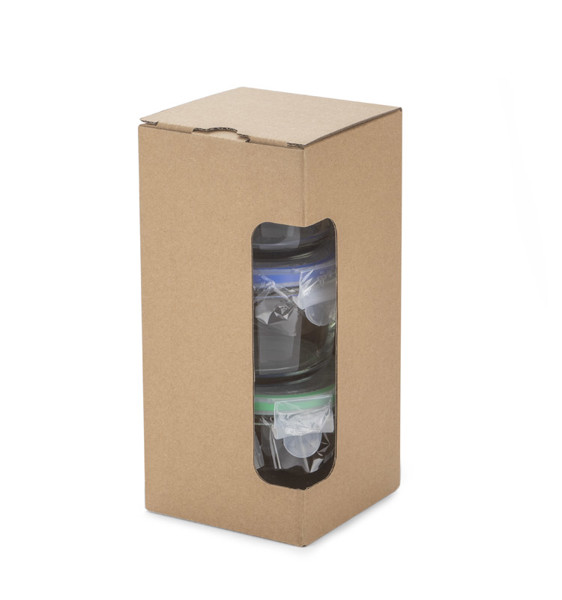 Glass jars PESTO set 3 x 120 ml