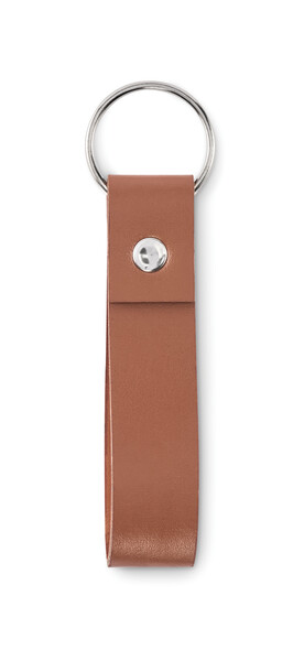 Portachiavi in PU Strokey - Marrone