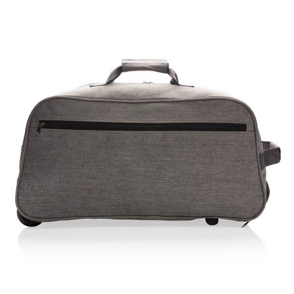 Xd Collection trolley bag, polyester, 55x26x28 cm - Grey