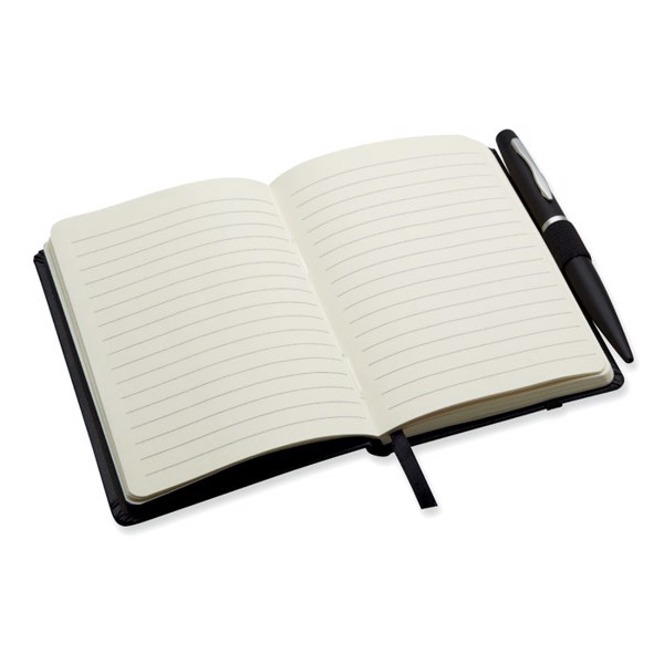 A6 notebook with pen 72 lined Notalux