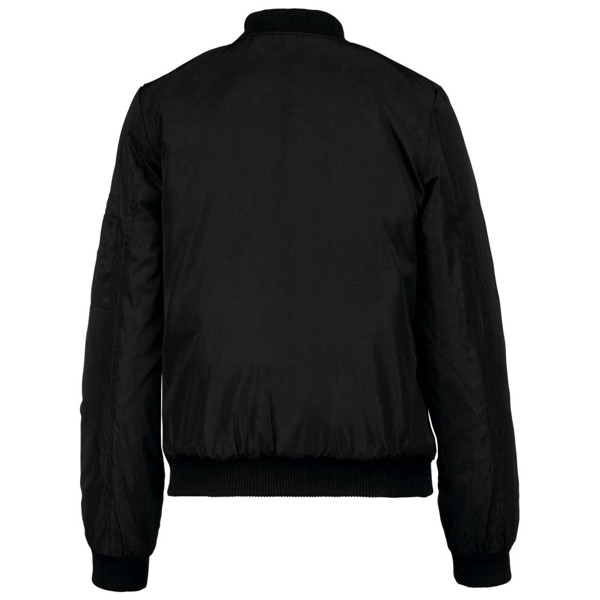 Ladies' Bomber Jacket - Black / XL