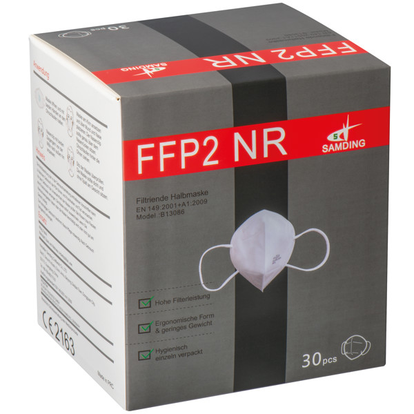 Yunyifu FFP2 maszk fekete - White