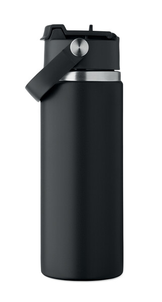 Dvojstenná fľaša 500 ml Suma Grip - Čierna