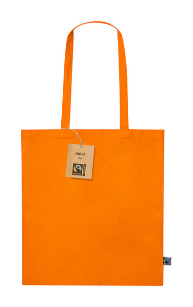 Past za nakupovalne vrečke Fairtrade - Oranžna