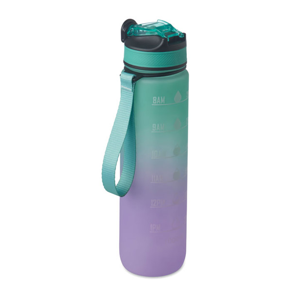 Garrafa desportiva RPET 1L Activate - Azul Turquesa