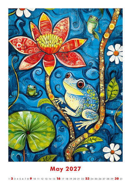 Calendar Art Naive