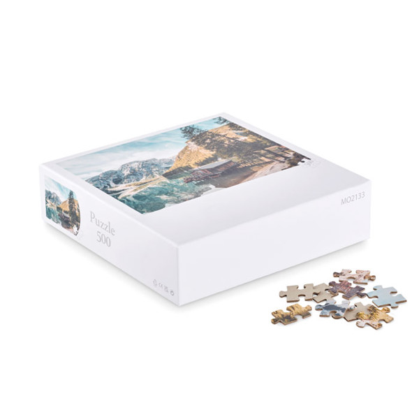Pazz puzzle, 500 kosov, v škatli