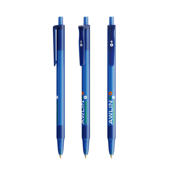 BIC® Clic Stic Stylo-bille - Bleu Foncé Frost