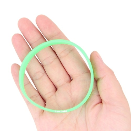 Glow In The Dark Silicone Wristband bracelet