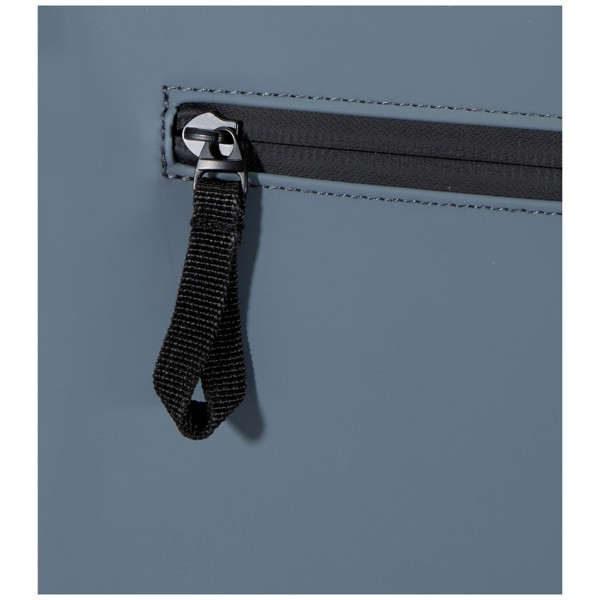 Mochila de enrolar reciclada GRS de 15" e 18 L "Resi Plus" - Azul hale