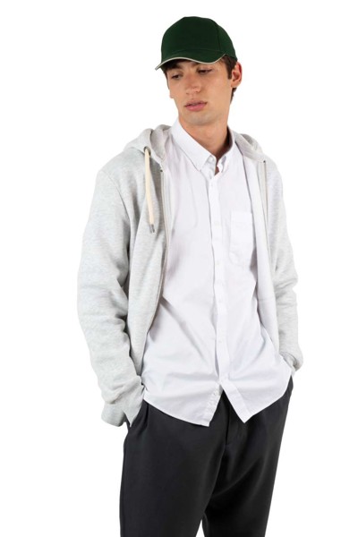 Sandwich Peak Cap - 5 Panels - White / Navy