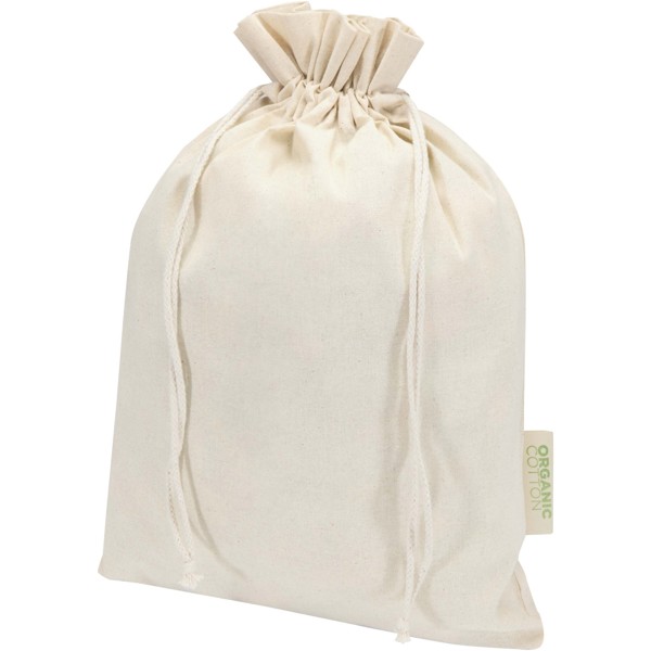 Odisha 140 g/m² OCS biologisch katoenen geschenktas – 42 x 30 cm