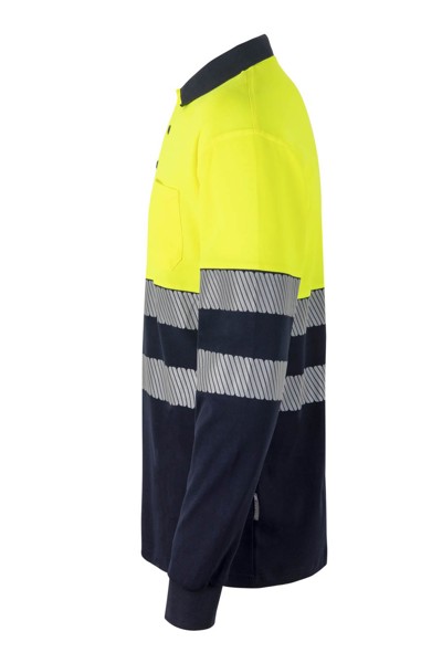 POLO ALGODÃO BICOLOR ML RS