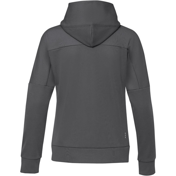 Veste Nubia en tricot performance à fermeture zippée intégrale pour femme - Gris storm / XS