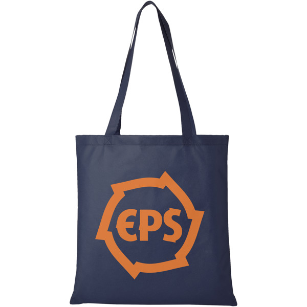 Zeus large non-woven convention tote bag 6L - Navy