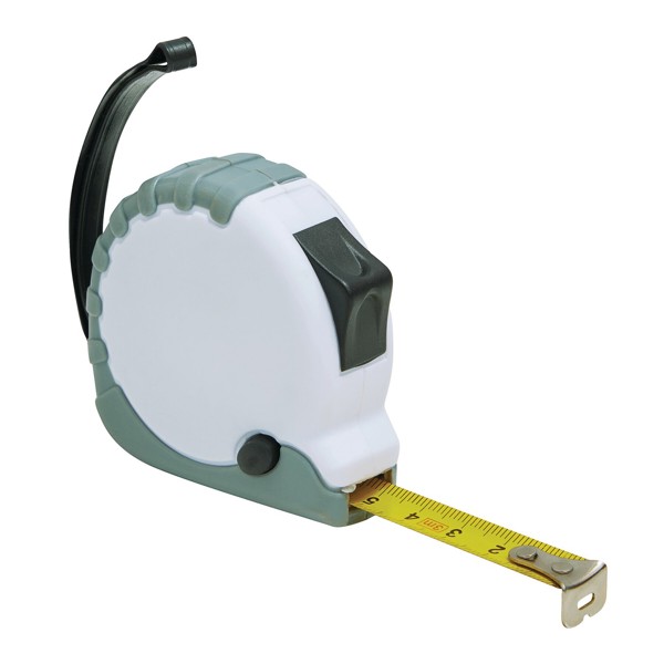 Maßband Elemental I, 3 M - Grau / Weiß