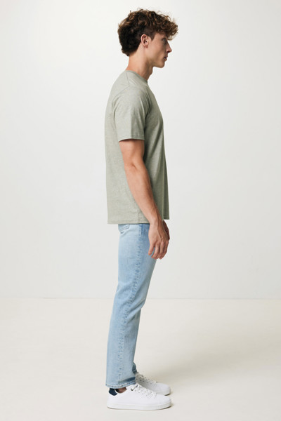 T-shirt léger en coton recyclé IQONIQ Sierra - Light Heather Green / XXXL