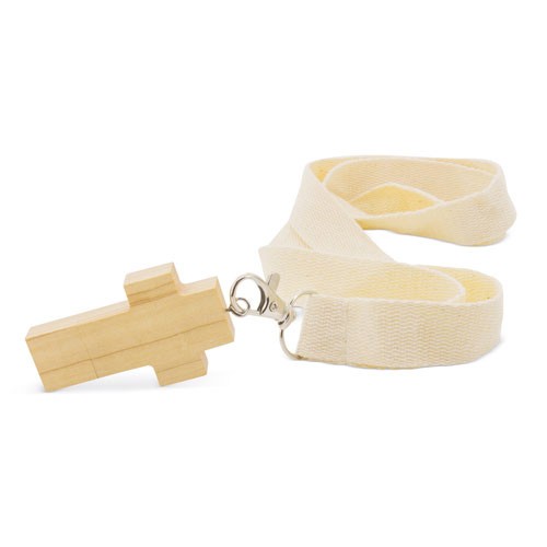 USB CRUZ DE BAMBÚ 32GB
