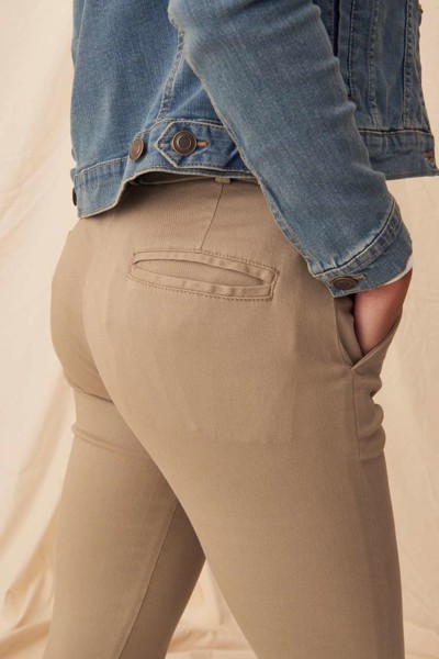 Lily Skinny Chinos - Stone / 18-R
