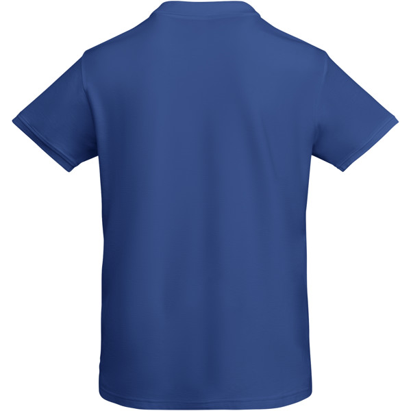 Polo a maniche corte in cotone biologico da uomo Prince - Blu royal / roly-XL