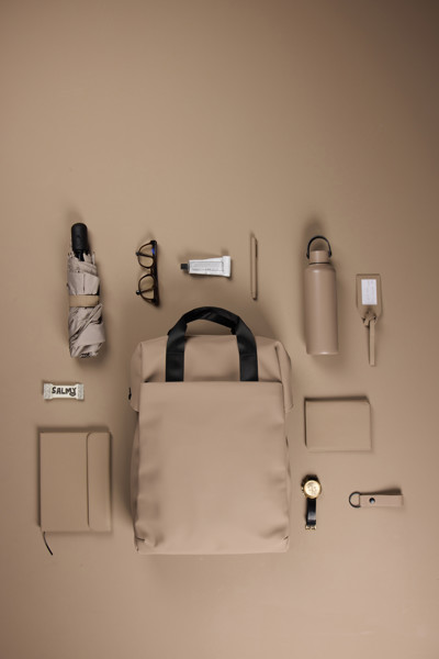 VINGA Baltimore RCS tote backpack - Greige