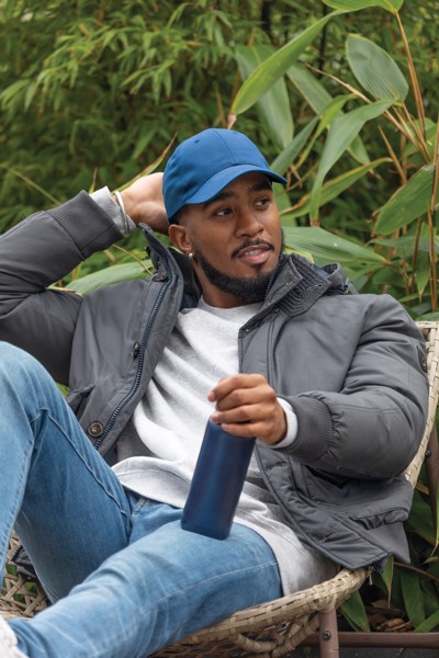 Impact 6 Panel Kappe aus 280gr rCotton mit AWARE™ Tracer - Navy Blau