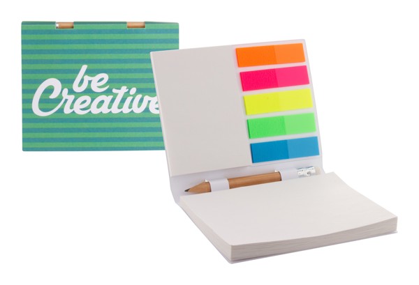Custom Sticky Notepad CreaStick Combo Plus
