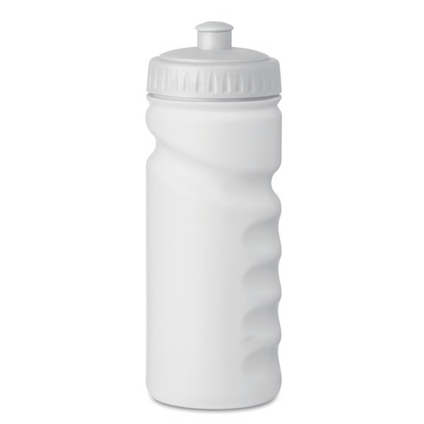 Gourde sport PE 500ml. Spot Eight - Blanc