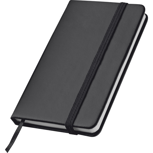 ROMANA Zápisník so záložkou cca A6 - Black