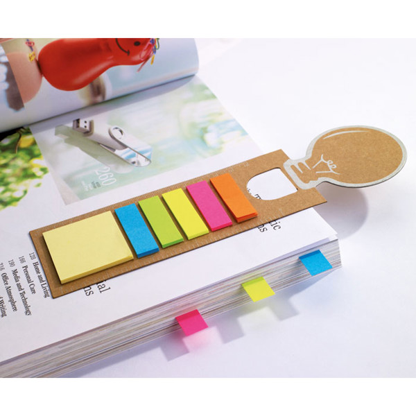 MB - Bookmark with sticky memo pad Idea