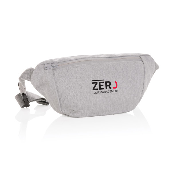 Impact AWARE™ 285gsm rcanvas hip bag undyed - Grey