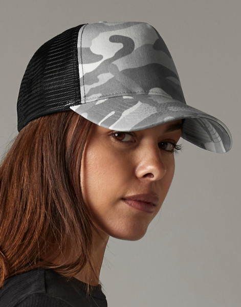 Camo Snapback Trucker - Midnight Camo / ONE SIZE