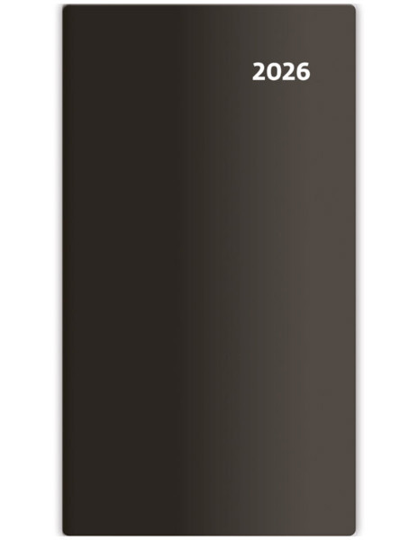 Čtrnáctidenní diář Torino 2027, kapesní - čierna