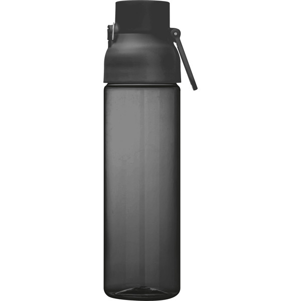 MAX Priehľadná fľaša Tritan, 750 ml - Black