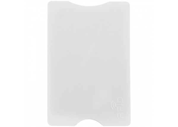 Cardholder anti-skim hard case - White