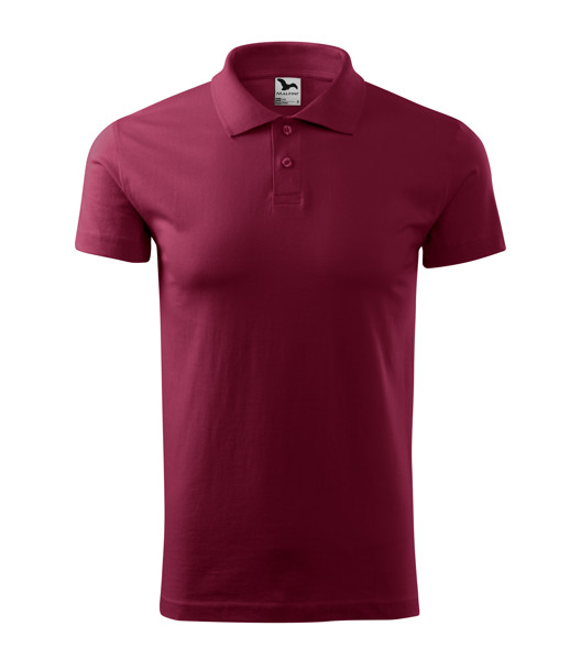 Polokošile Pánská Malfini® Single J. - Garnet / M