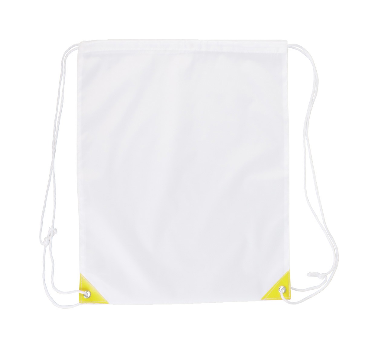 Drawstring Bag Nofler - White / Yellow