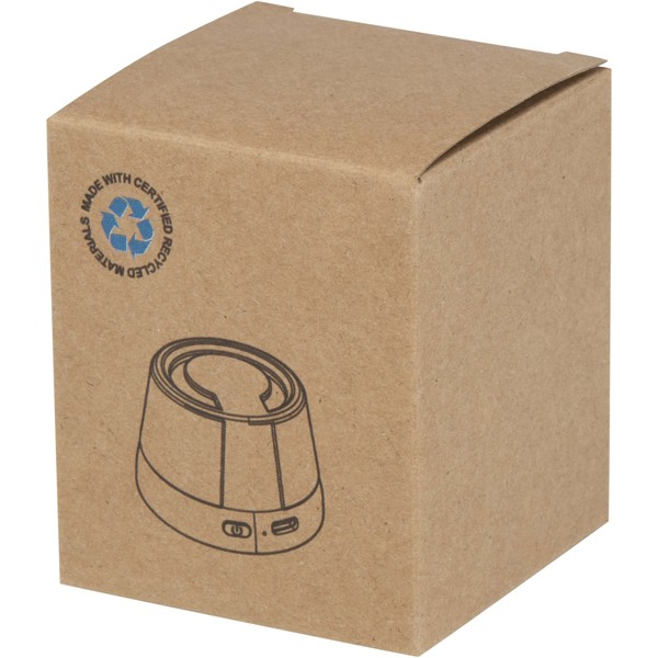 Haut-parleur Horna sans fil magnétique en plastique recyclé de 3 W