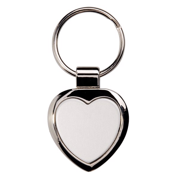 Stout Heart metal keyring