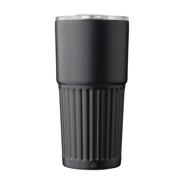 Travel mug Kael | Recycled | 500 ml - black