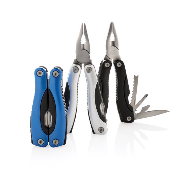 XD Collection multitool 14 functions, aluminium - Silver / Black