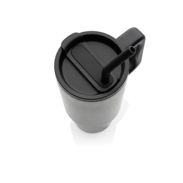 Mug 900ml en acier inoxydable recyclé Embrace RCS - Argent
