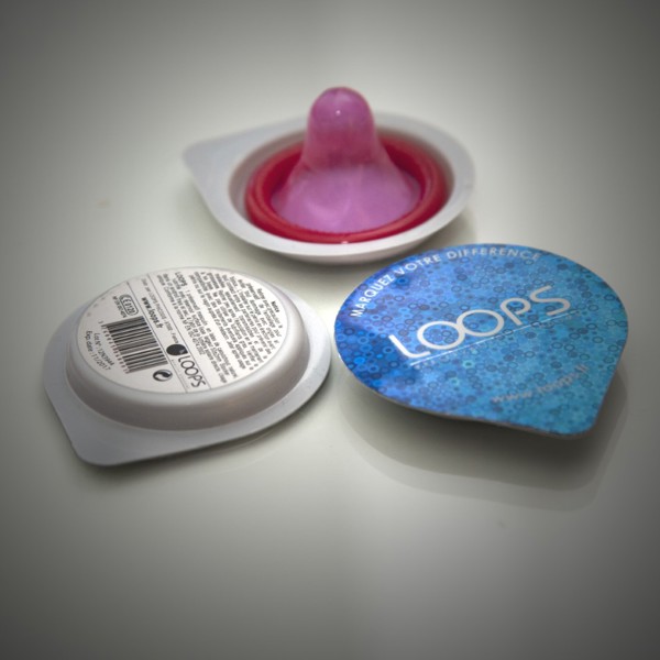 Condoms with logo