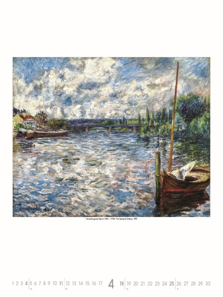 Nástenný Kalendár Impressionists 2027
