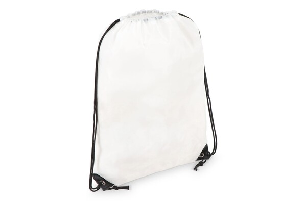 Sac cordelette premium - Blanc