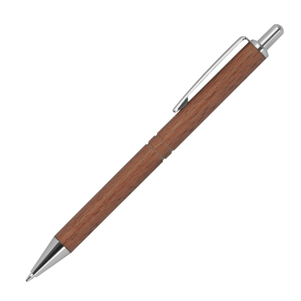 Wooden ball pen - Brown